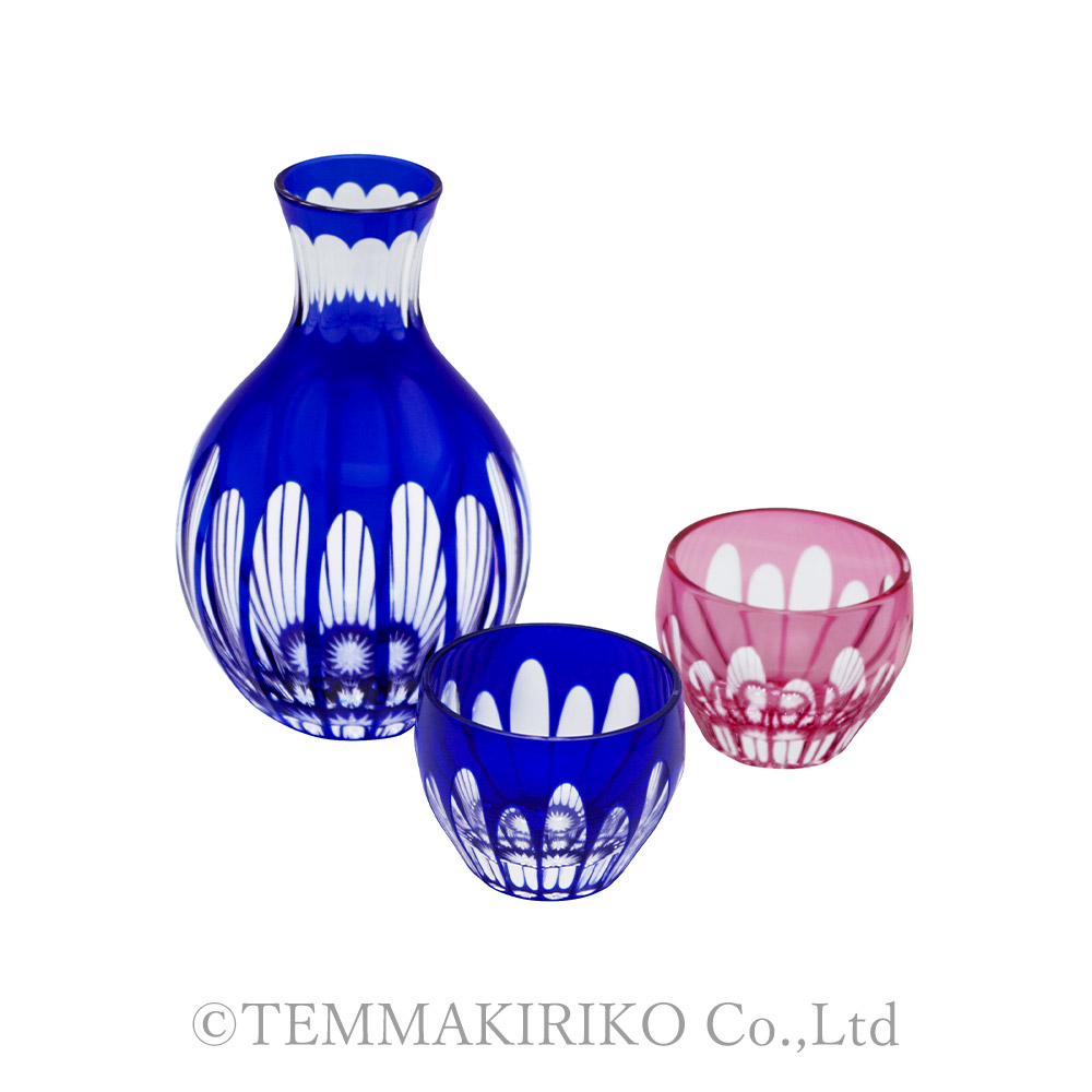 冷酒セット 徳利+ぐい呑み丸型